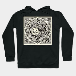 Hedgehog Celtic Mandala Hoodie